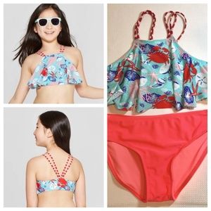 Girls' By the Sea Shore Bikini Set Cat & Jack